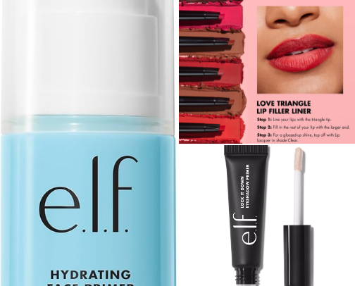 Cosmetics & Beauty cover photo collage