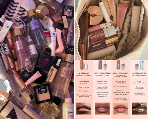 My favorite beauty recs cover photo collage