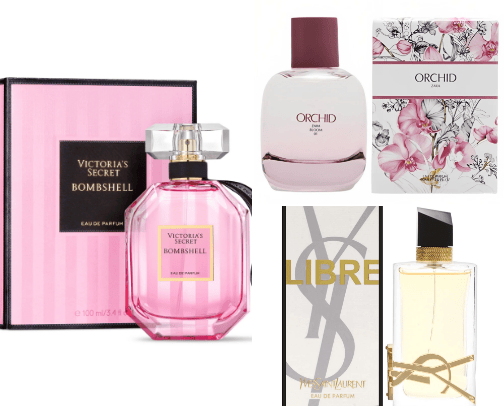 GIRLS'S PERFUME cover photo collage