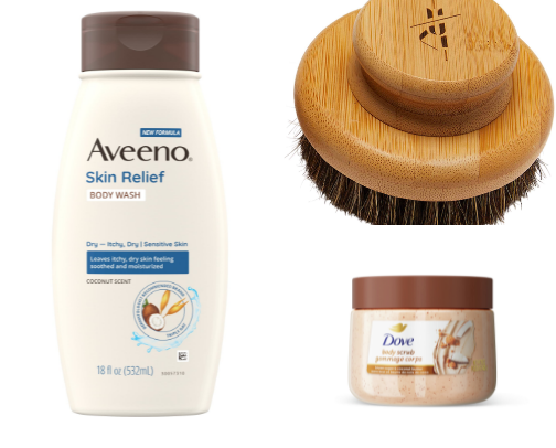 Bath & Body Must-Haves I Recommend for Softer Skin cover photo collage