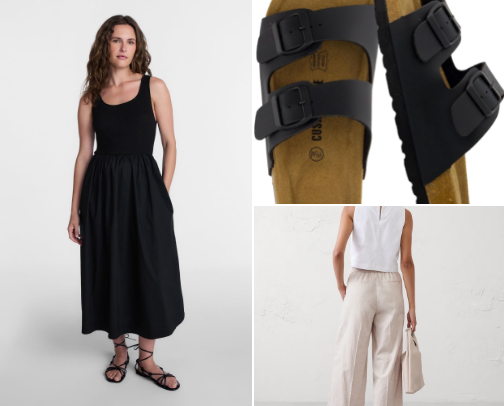 Comfy Teaching Clothes and Shoes cover photo collage