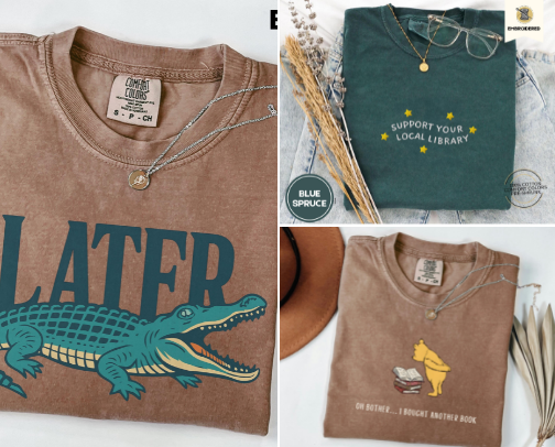my favorite comfort color shirts! cover photo collage
