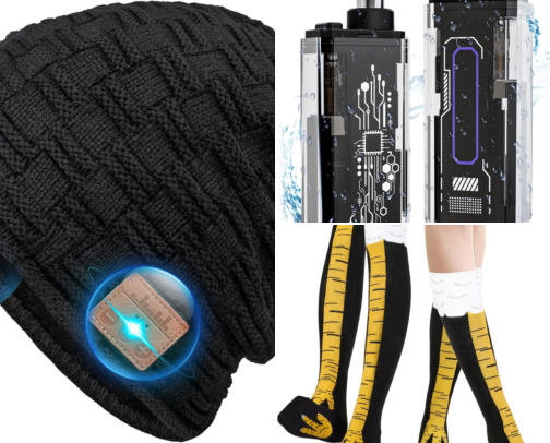 Stocking Stuffers That Don't Suck cover photo collage