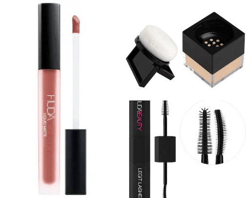 Beauty products at its best - Huda 💜 cover photo collage