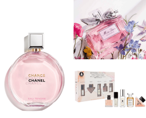 Parfumes cover photo collage