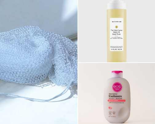 Body care cover photo collage