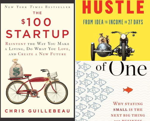The Skeptic's Side Hustle Bookshelf: 15 Books That Don't Sell a Dream (2026) cover photo collage