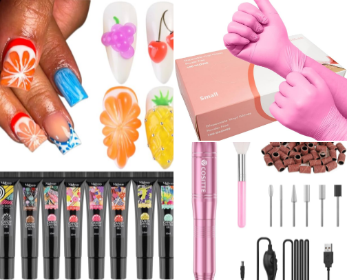 Nail Tech Amazon Finds💅🎀 cover photo collage