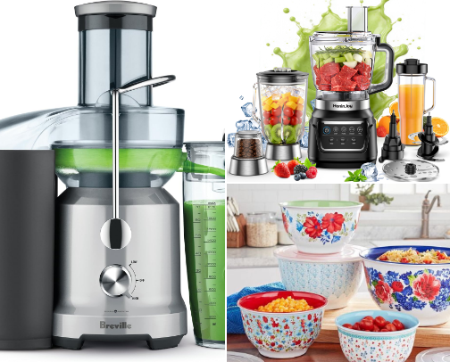 My favorite kitchen tools cover photo collage