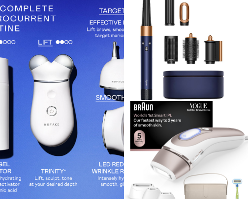 The High-Tech Glow Up: Smart Beauty Gadgets Worth the Investment ⚡️🧖🏻‍♀️ cover photo collage