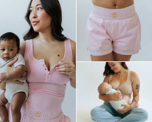 The Little Milk Bar | My Favorite Breastfeeding & Postpartum Essentials for Nursing Moms cover photo collage