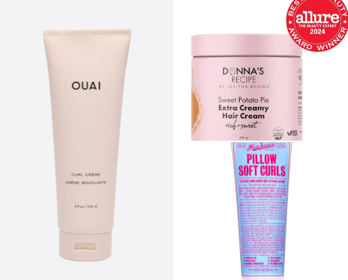 Curl Cream Must Haves cover photo collage