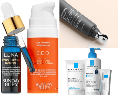 Skincare when we travel cover photo collage