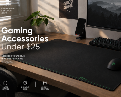 Gaming Accessories Under $25 Worth Buying 😱 cover photo collage