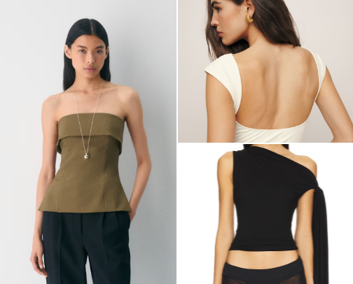 Party & Going Out Tops for the Effortlessly Chic cover photo collage