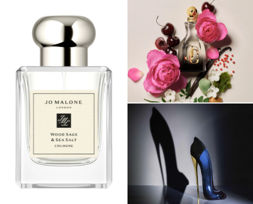 Parfumes- no one will resist you cover photo collage