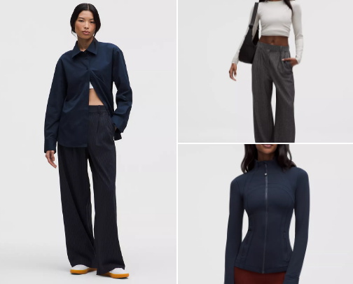 lululemon fall 2026 casual style guide cover photo collage