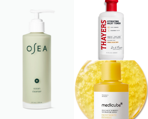 Current Skincare cover photo collage