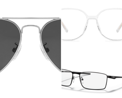 Glasses cover photo collage