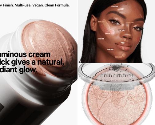 Highlighter cover photo collage
