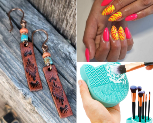 PREMIUM MAKEUP PRODUCTS AND ASSCESORIES cover photo collage