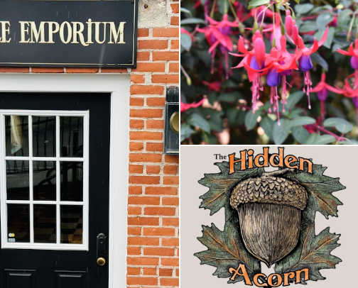 Favorites local shops around Newtown, CT to get unique gifts and antiques. cover photo collage