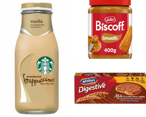 Snacks, Sips, and Staples I Can't Live Without cover photo collage