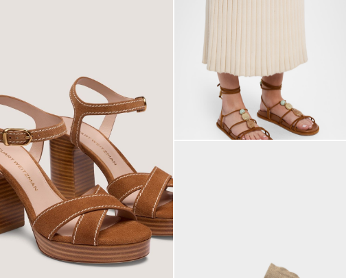 Stylish Women's Shoe Essentials cover photo collage