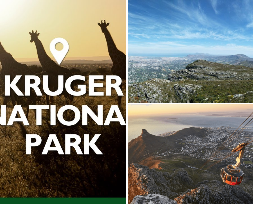 Explore South Africa: A Guide to Must-See Places cover photo collage