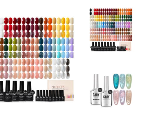 My favorite at home nail supplies! cover photo collage
