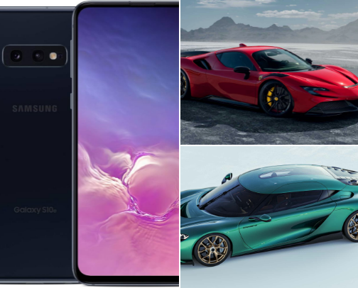Samsung products cover photo collage