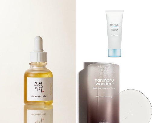 My FAVORITE Korean skincare for oily skin✨ cover photo collage