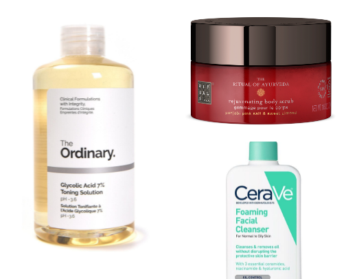 Skin and Body Care cover photo collage