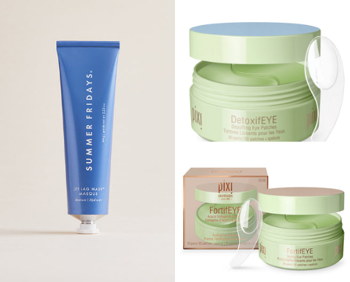 the skincare i SWEAR by. cover photo collage