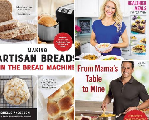 Favorite Cookbooks cover photo collage