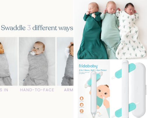 My favorite Baby Products (0-6 months) cover photo collage