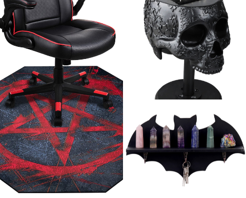 Gothic Decor cover photo collage