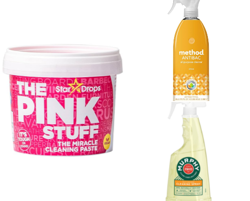 Cleaning and Organization Must Haves! cover photo collage