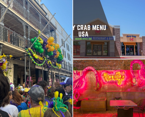 🍽️ Eat, Dance, Explore: Your Mardi Gras Guide cover photo collage