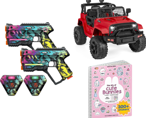 Christmas & Birthday Gift Ideas for Kids cover photo collage