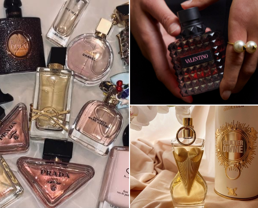 Smell like a goddess with these perfumes✨ cover photo collage
