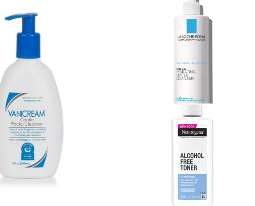 my favorite affordable skinscare products 💫 cover photo collage