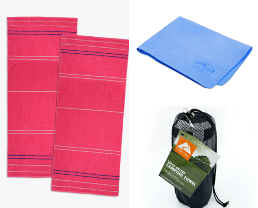 I Finally Found a Sand Free Beach Towel That Actually Works cover photo collage