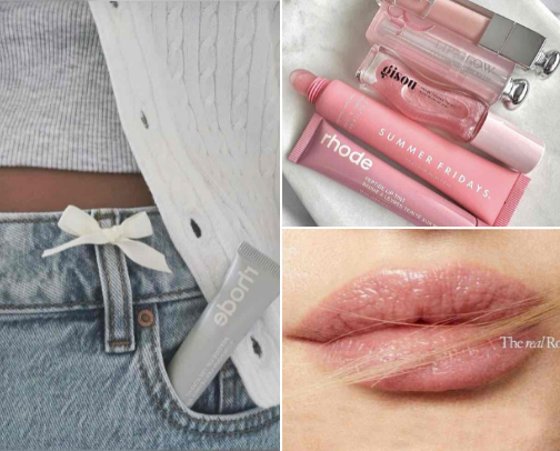 Lip Glow Essentials💋 cover photo collage