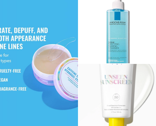 Oily Skin beauty recs cover photo collage