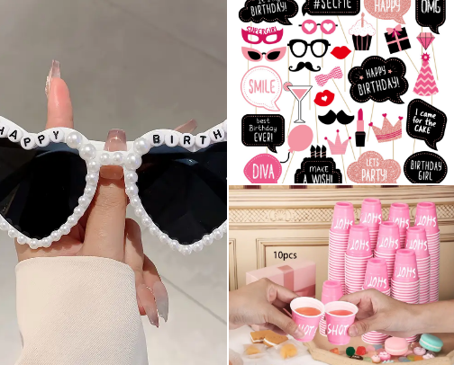 Celebrate in Style🎉🥳 cover photo collage