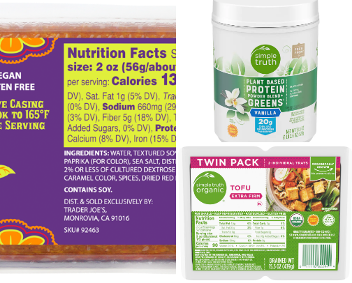 Vegan Grocery Shop cover photo collage