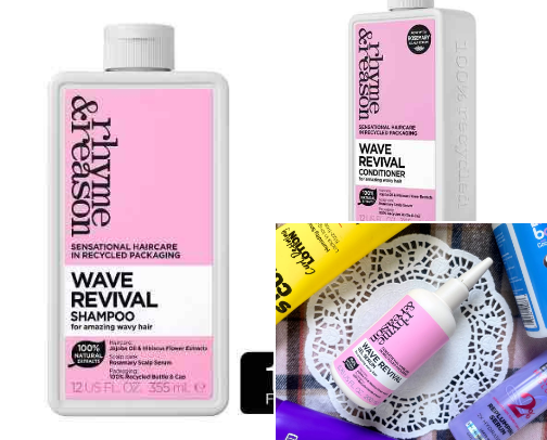 my perfected wavy hair routine - wash day and refresh tips included! cover photo collage