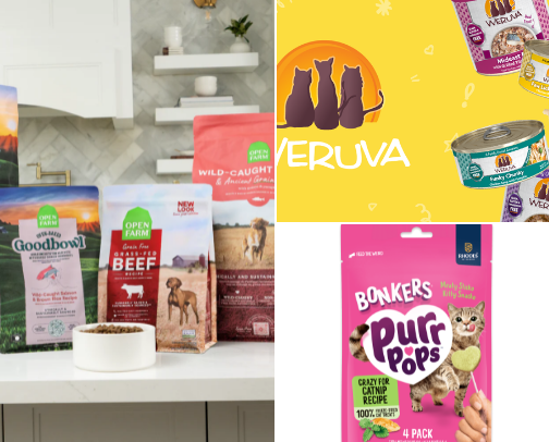 Pet food and treat I trust and my fur kids and I love cover photo collage