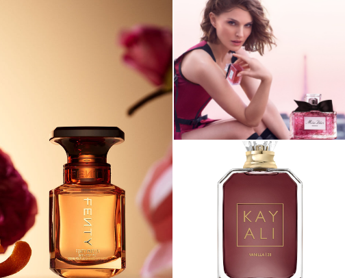 Smell like heaven - fav fragrances! cover photo collage